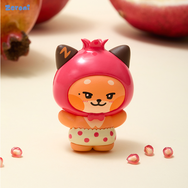 zeroni fruit closet figure水果手办公仔 thewnini LINE FRIENDS