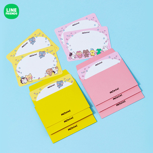 户外运动日系列留言卡套装 minini FRIENDS连我朋友 LINE