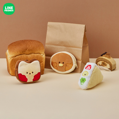 LINE FRIENDS 连我朋友 minini DESSERT CAFE 系列收纳包