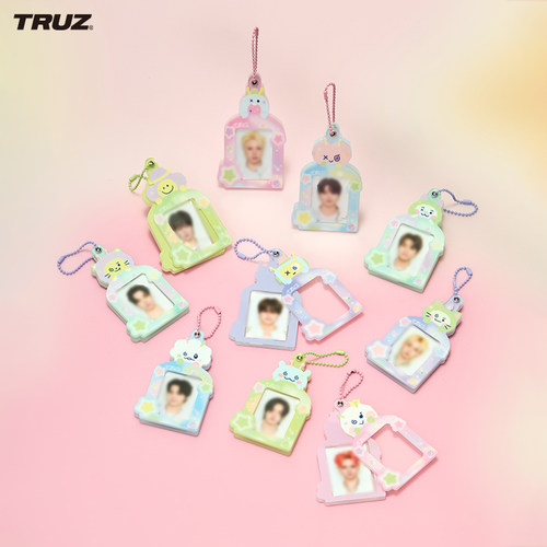 TRUZ PLANET 系列 相框钥匙扣 LINE FRIENDS 连我朋友