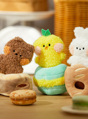 LINE FRIENDS连我朋友mini minini系列烘焙玩偶钥匙扣 MBTI周边