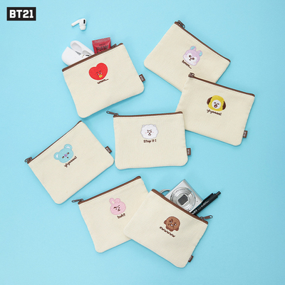 BT21 心情日记系列收纳袋便携收纳可携带 LINE FRIENDS 连我朋友