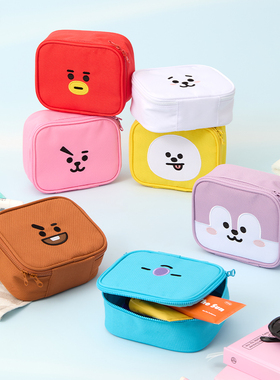 BT21 BASIC 系列 多功能收纳包 M中号 LINE FRIENDS 连我朋友