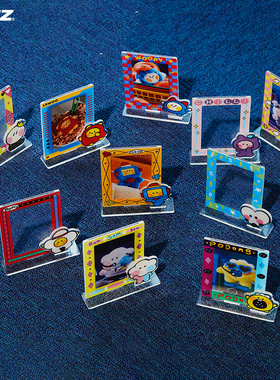 TRUZ minini Collectors-亚克力相框展示立牌桌面摆件