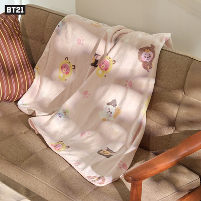 BT21 BABY 动物园2.0系列毛毯 LINE FRIENDS （不参与满赠）