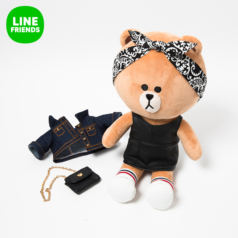 Peluche manga LINE FRIENDS LINE FRIENDS - Ref 2697098 Image 4