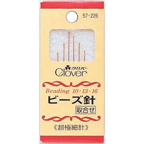 刺绣针 日本可乐clover串珠 极细 226