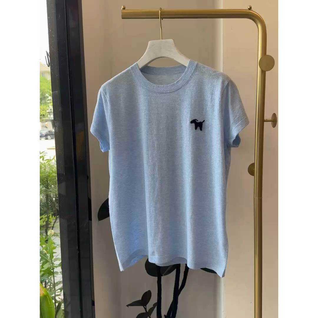 Free to wear 2026夏季新款时尚百搭圆领短袖T恤女上衣棉麻高品质