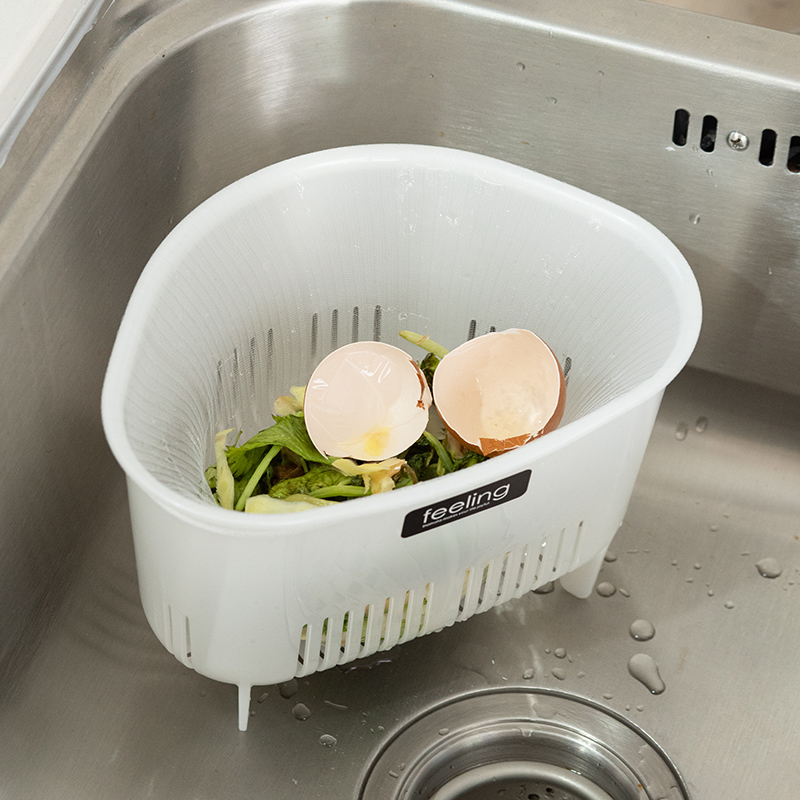 inomata日本进口厨房立式沥水篮