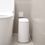 按压式 垃圾桶家用北欧分类卧室客厅厨房厕所垃圾筒卫生间有盖夹缝