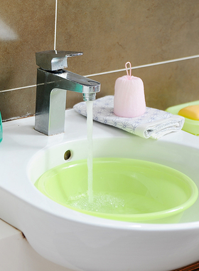 日本进口inomata浴室塑料加厚洗脸盆面盆脸盆水果蔬菜清洗收纳盆