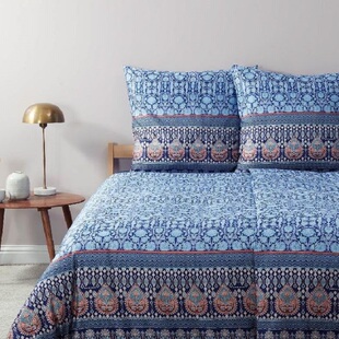 Laviehome廊湾家居BASSETTI意大利全棉床上床单被套四件套米拉