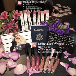 【现货】美国正品 Lip Kit by Kylie Jenner Gloss 丰唇 晶亮唇彩
