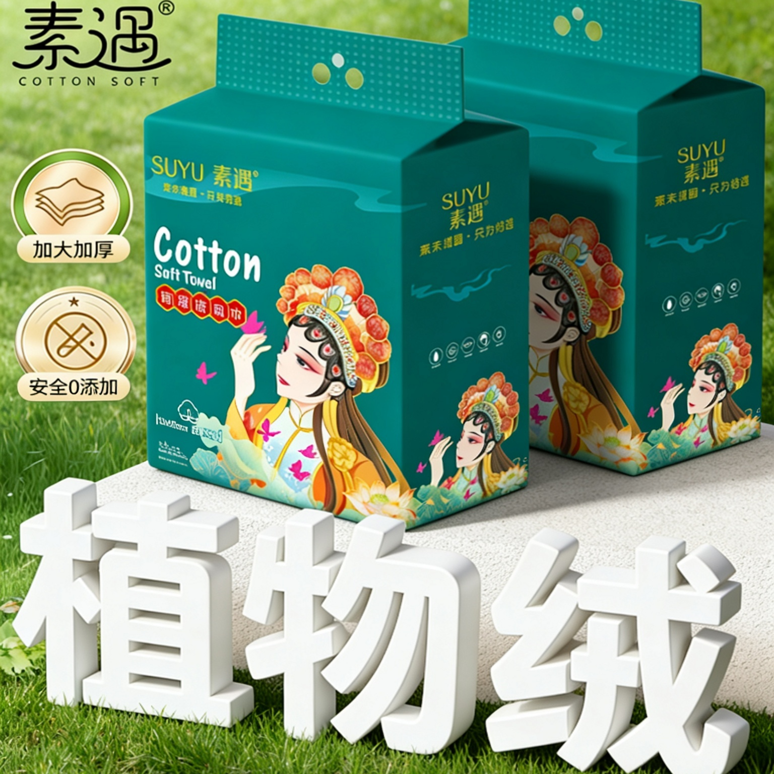 素遇国潮风600g加大加厚家庭装洗脸巾一次性棉柔巾女壁挂洁面巾,洗护清洁剂/卫生巾/纸/香薰,棉柔巾/洗脸巾,淘宝优惠券,粉丝福利购,淘宝优惠卷