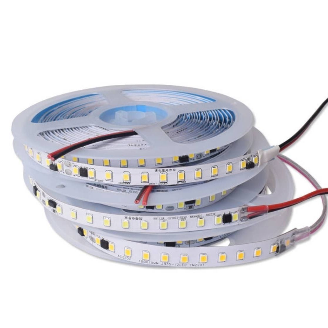 220v超薄自粘灯带led线条