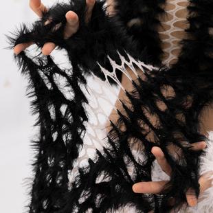 Mind 针织弹力长毛镂空软滑 The 设计师面料 Gap 事儿×YICHEN