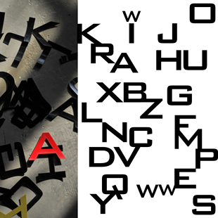 BT体 5色入／1套价 英文字母－TPU热熔胶膜BankGothic 70%off