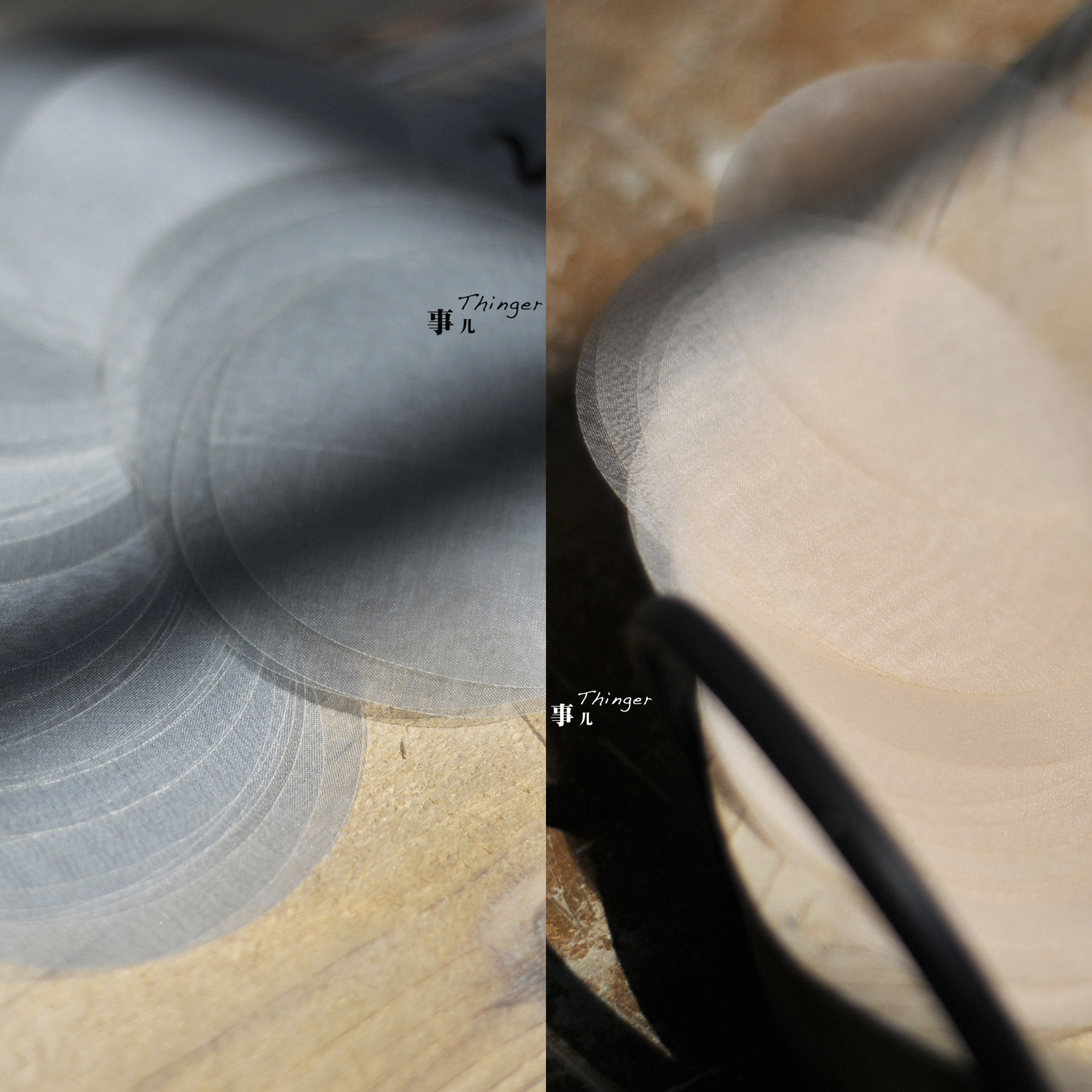 正圆形真丝绡片－100%桑蚕丝肌理素材 多规格 粉雾色灰色／1包价,居家布艺,海绵垫/布料/面料/手工diy,淘宝优惠券,粉丝福利购,淘宝优惠卷