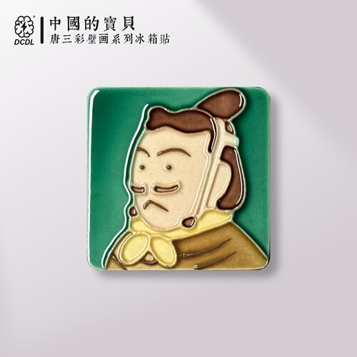 西安秦兵马俑陶瓷手工冰箱贴