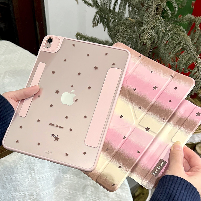 morock平板保护壳适用ipad11保护壳新款air7保护套2025pro11寸磁吸外壳10代带笔槽13寸防护壳air6/5/4壳子