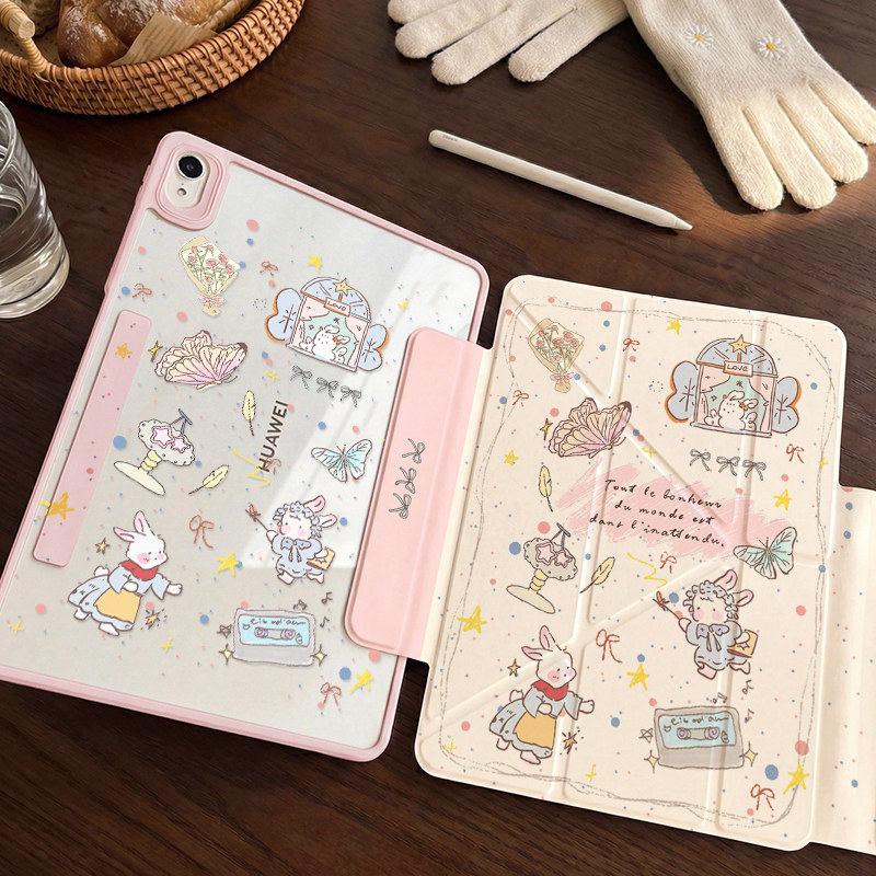 morock【磁吸拆分内置笔袋】适用华为matepad11.5s平板保护壳air12英寸电脑保护套柔光版灵动版防摔防弯