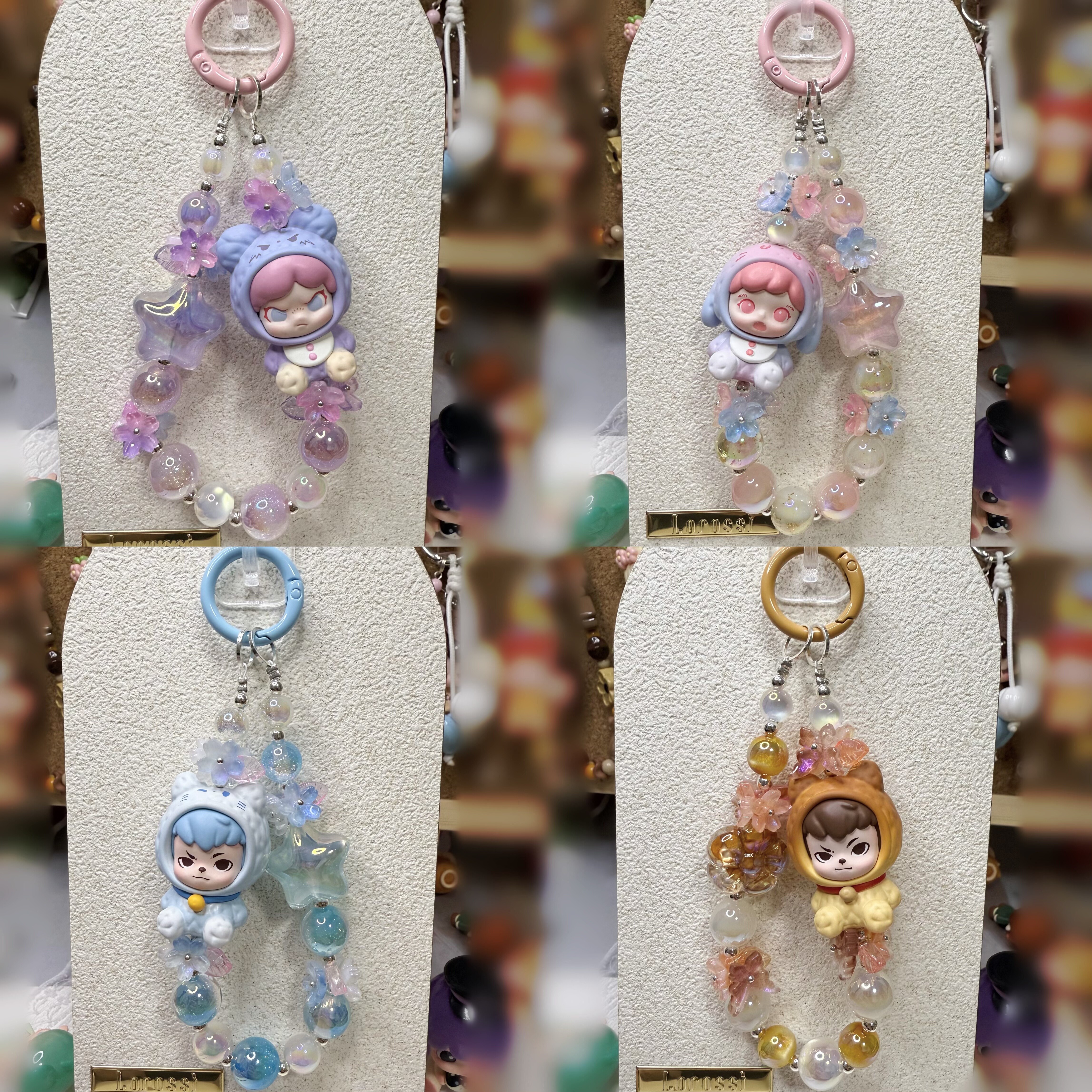 TNT小小的mi粒可爱系列萌粒手机链可过手zoraa妹妹大表姐DORA哥哥