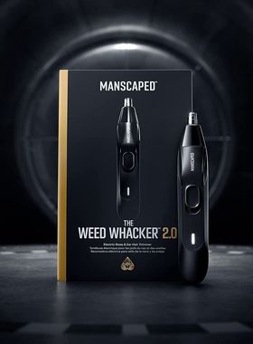 Manscaped Weed Whacker 2.0第二代无绳充电式电动耳毛鼻毛修剪器