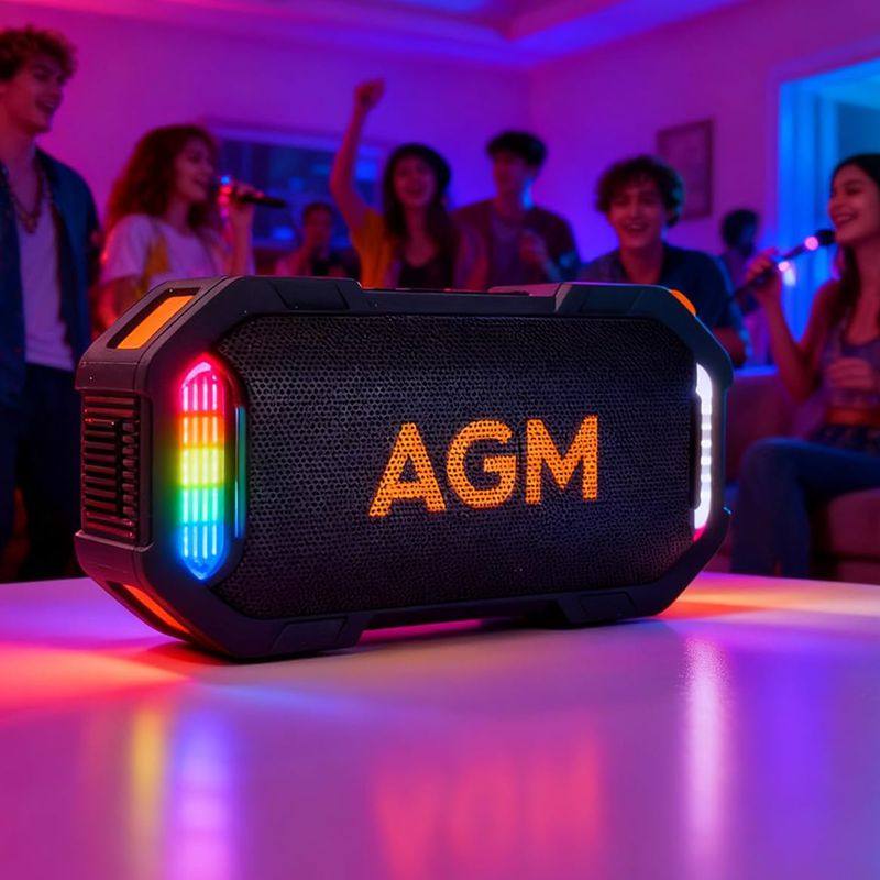 AGM MagROCK 磁吸式便携防水户外高尔夫无线蓝牙音箱立体声重低音,影音电器,无线/蓝牙音箱,淘宝优惠券,粉丝福利购,淘宝优惠卷