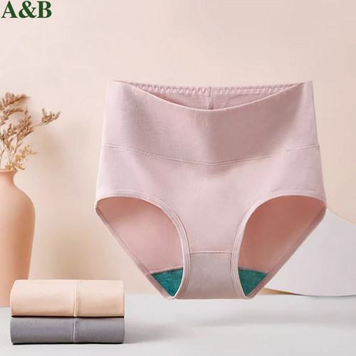 ab抗菌内裤女微束腹弹力三角裤