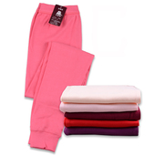 柔软高腰宽松打底衬裤 棉毛裤 秋冬纯棉单条保暖裤 AB内衣女秋裤