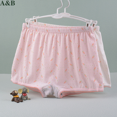 ab女孩宝宝大童纯棉抗菌平角内裤