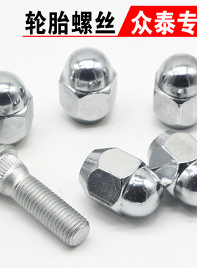 众泰T600Z500E200Z300Z560Z700大迈X5X7SR7SR9轮毂轮胎螺丝帽螺母