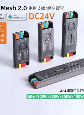 LED智能蓝牙mesh2.0双色温电源