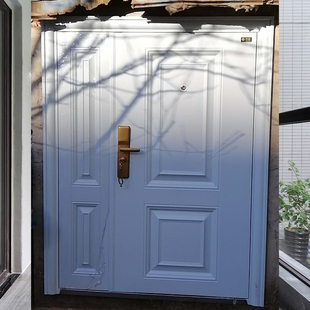 家用甲级防盗门子母门C级锁芯安全门别墅庭院大门免费测量
