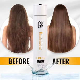 美国GK hair角蛋白修复顺直护理TheBest毛发矫正直发果酸(1000ml)