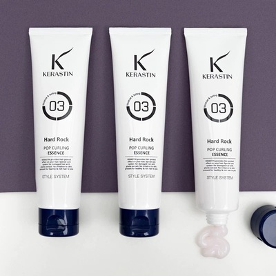 韩国Kerastin湿感润发乳翘翘发专用保湿柔软轻定型正品