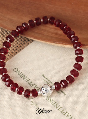 yoyr手链多切面贺岁手链