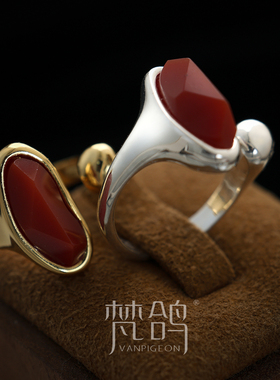 yoyr黄铜戒指赤芒戒指