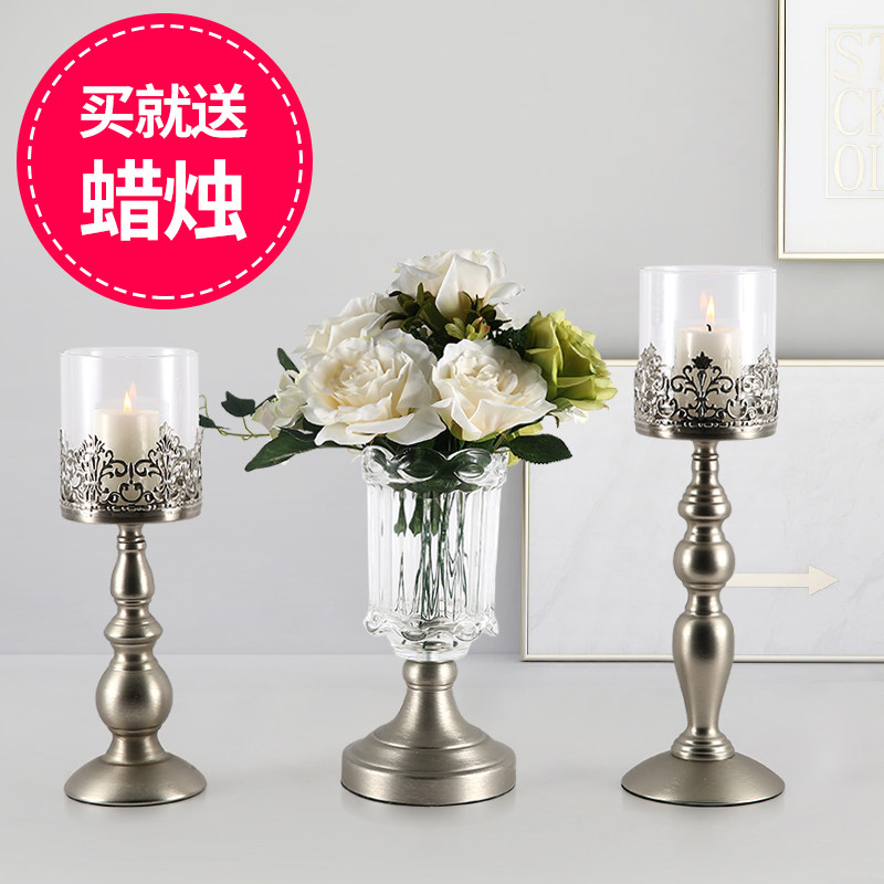Candlestick Decoration Dinner prop Northern Europe romantic candlelight Retro Western Candle Holders American style Table Decorationsin the Home accessories , Candle/Candlestick , Candlestick  category - from Buy2taobao.com to provide professional Taobao agent buy service