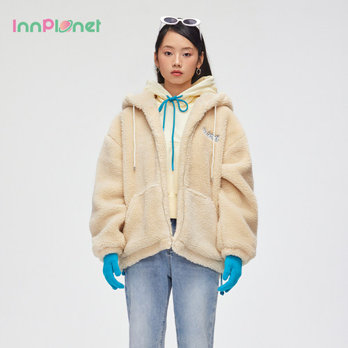 innplanet大力水手联名毛绒棉服