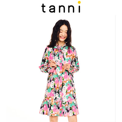 tanni甜美风百搭连衣裙