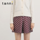 饰小香风短裤 tanni新款 通勤复古珍珠链条装 TM31SP031A