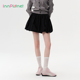 innplanet25春新款 学院芭蕾风百搭显瘦A字花苞短裙女PO11SK013A