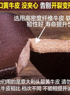 针扣进口头层青年商务简约皮带