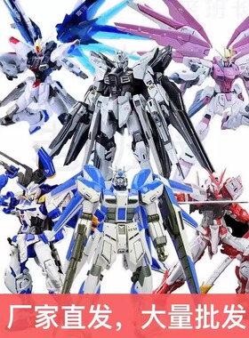 高高模型gundam新生命运强袭自由红异端拼装高达模型玩具国产机