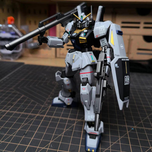 集模社HG新生马克兔MK2高达1/144模型独角兽拼装国创机甲玩具