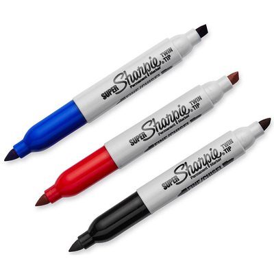 美国三福sharpie油性记号笔