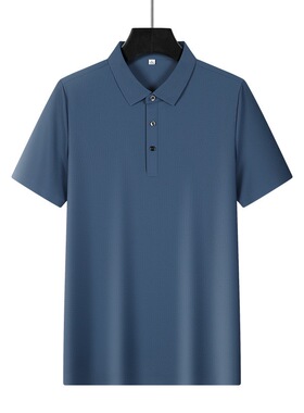 高端短袖polo华夫格凉感贴合男女同款SG121
