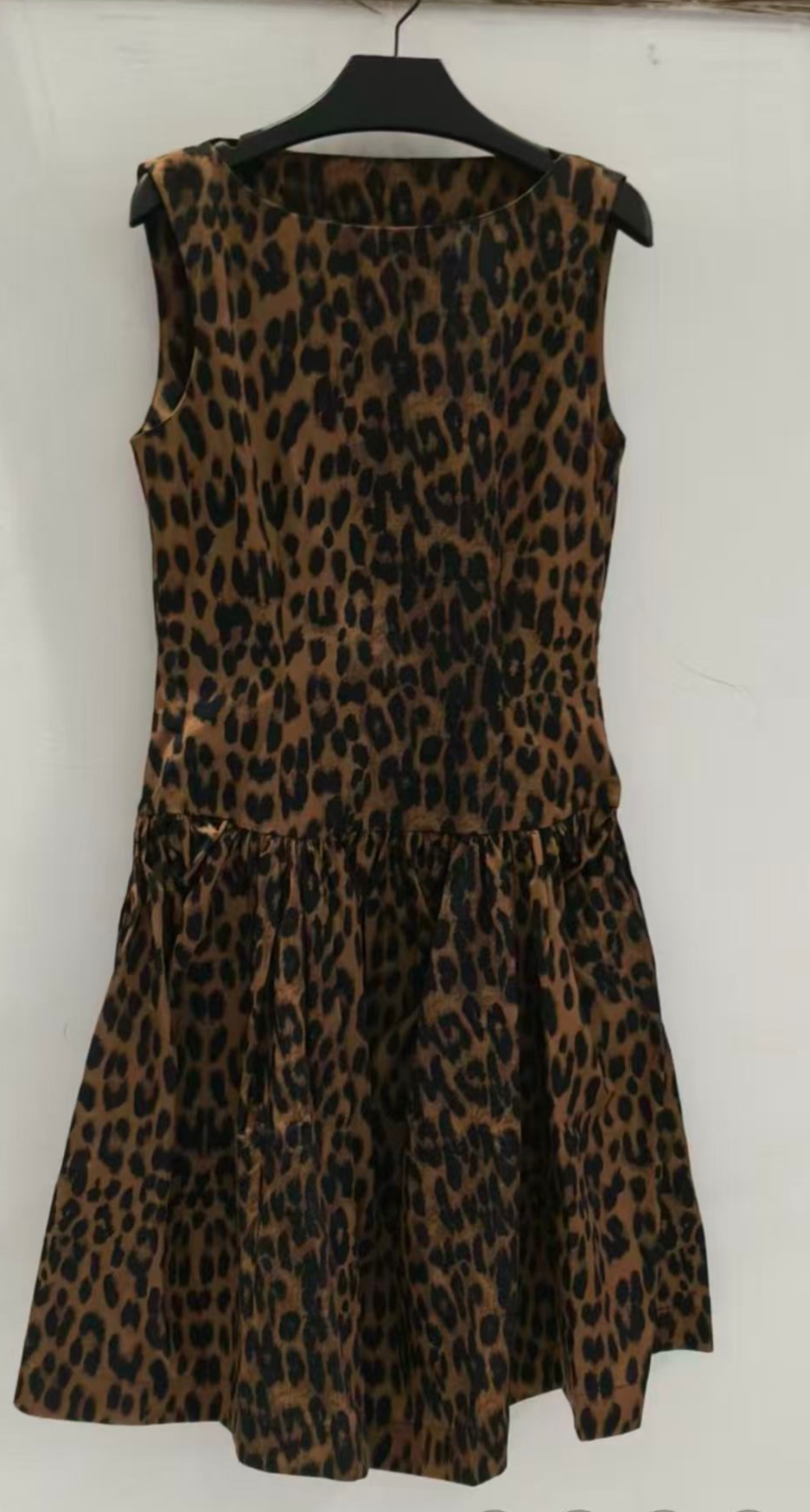 豹纹连衣裙  长裤