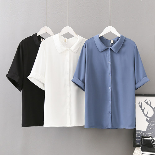 加大码的雪纺衬衫价格 加大码的雪纺衬衫图片 星期三